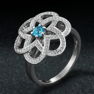 Sterling Silver Exaggerated Natural Stone