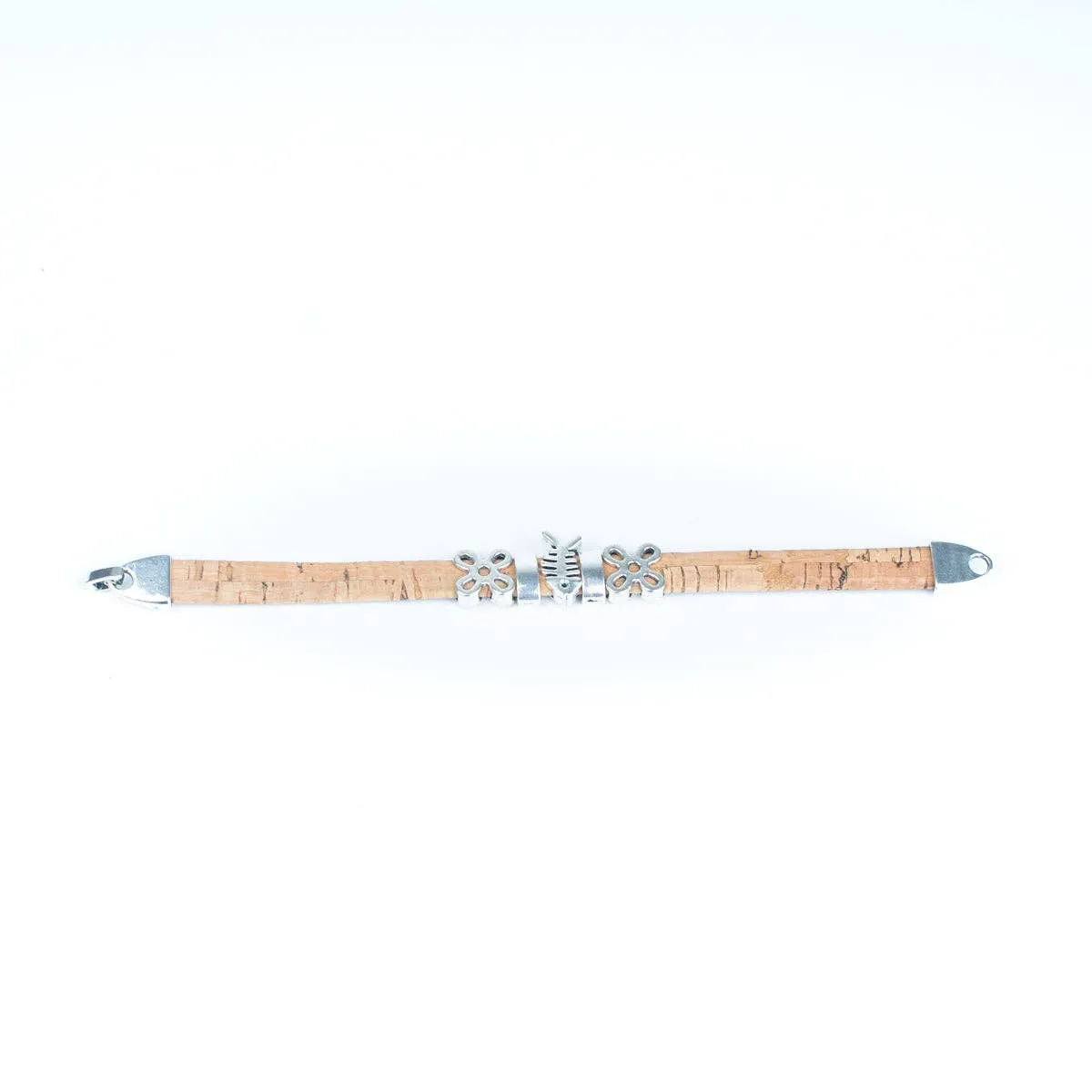 Sustainable Style with a Touch of Whimsy: Handmade Cork Cord Bracelet