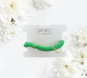 The Green "Calypso" Single Strand Bracelet - Zstacks