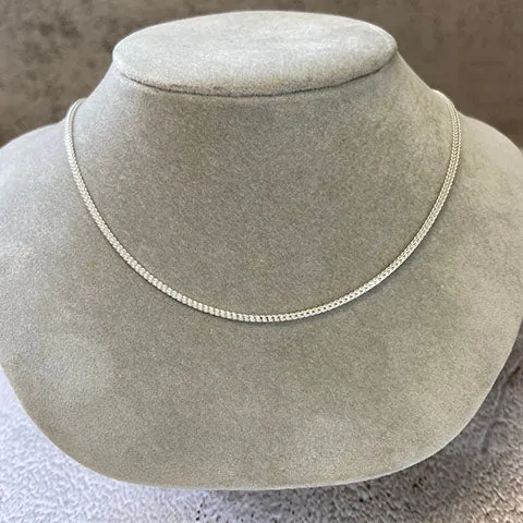 Thick Round Box Chain Necklace