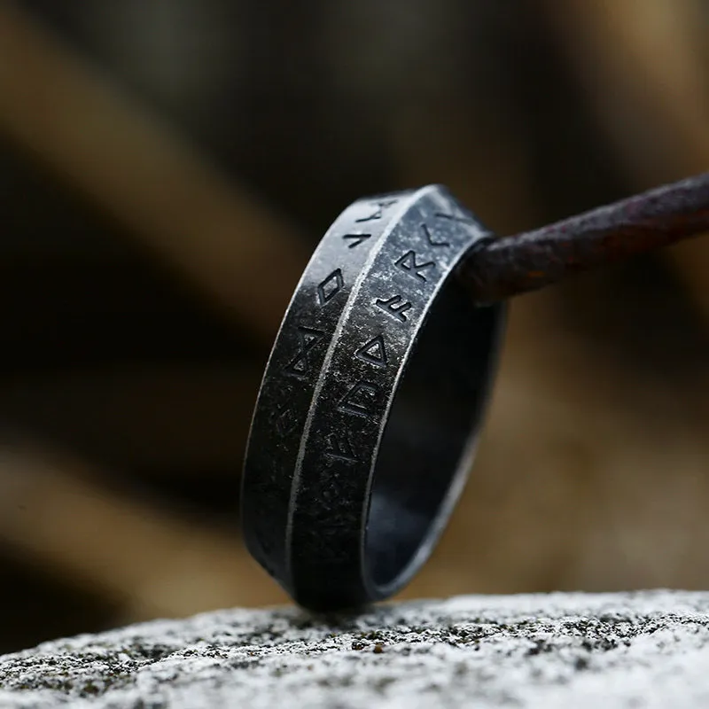 Timeless Titanium Steel Rings for Unisex Fashion - Japanese & Korean Retro Styles