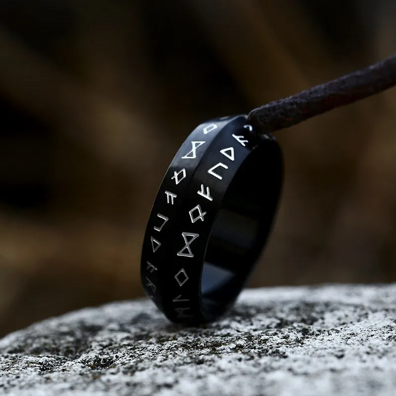 Timeless Titanium Steel Rings for Unisex Fashion - Japanese & Korean Retro Styles