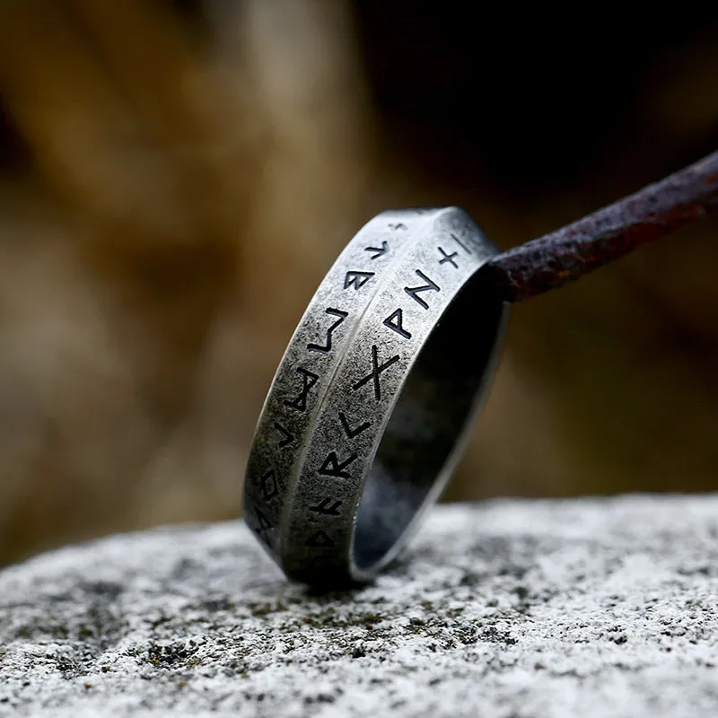 Timeless Titanium Steel Rings for Unisex Fashion - Japanese & Korean Retro Styles