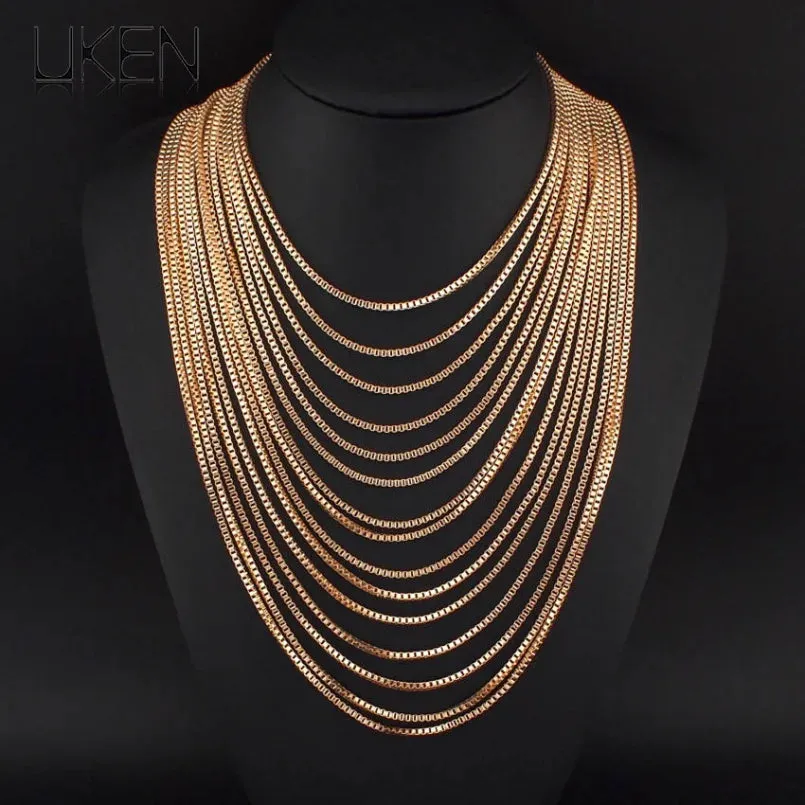Trendy Geometric Chain Necklace
