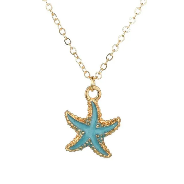 Trendy Sea Shell  Element Pendant & Necklaces