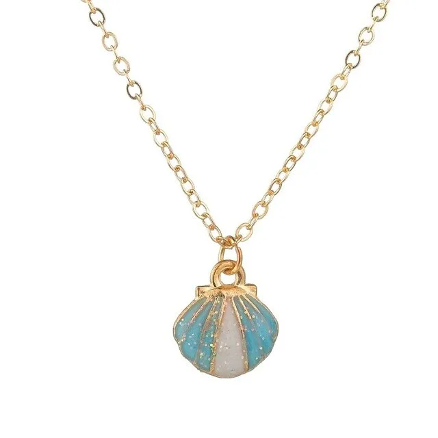 Trendy Sea Shell  Element Pendant & Necklaces