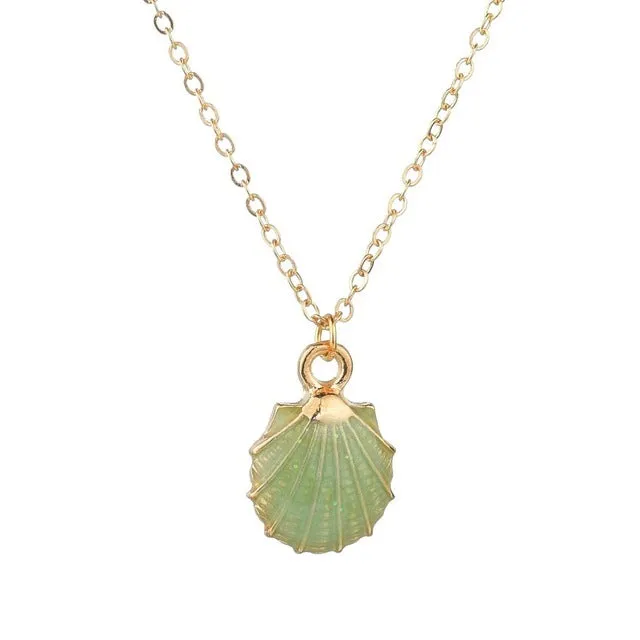 Trendy Sea Shell  Element Pendant & Necklaces