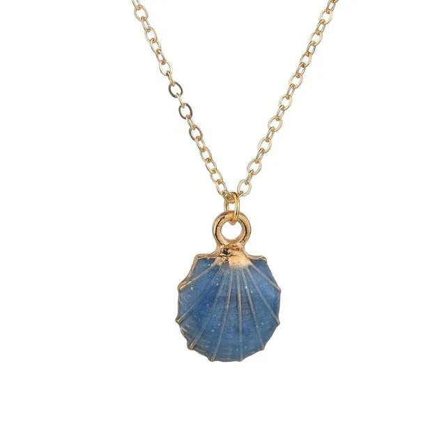Trendy Sea Shell  Element Pendant & Necklaces