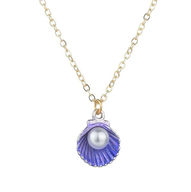 Trendy Sea Shell  Element Pendant & Necklaces