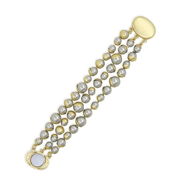 Trendy Vintage Chain  Choker Pearl Necklaces