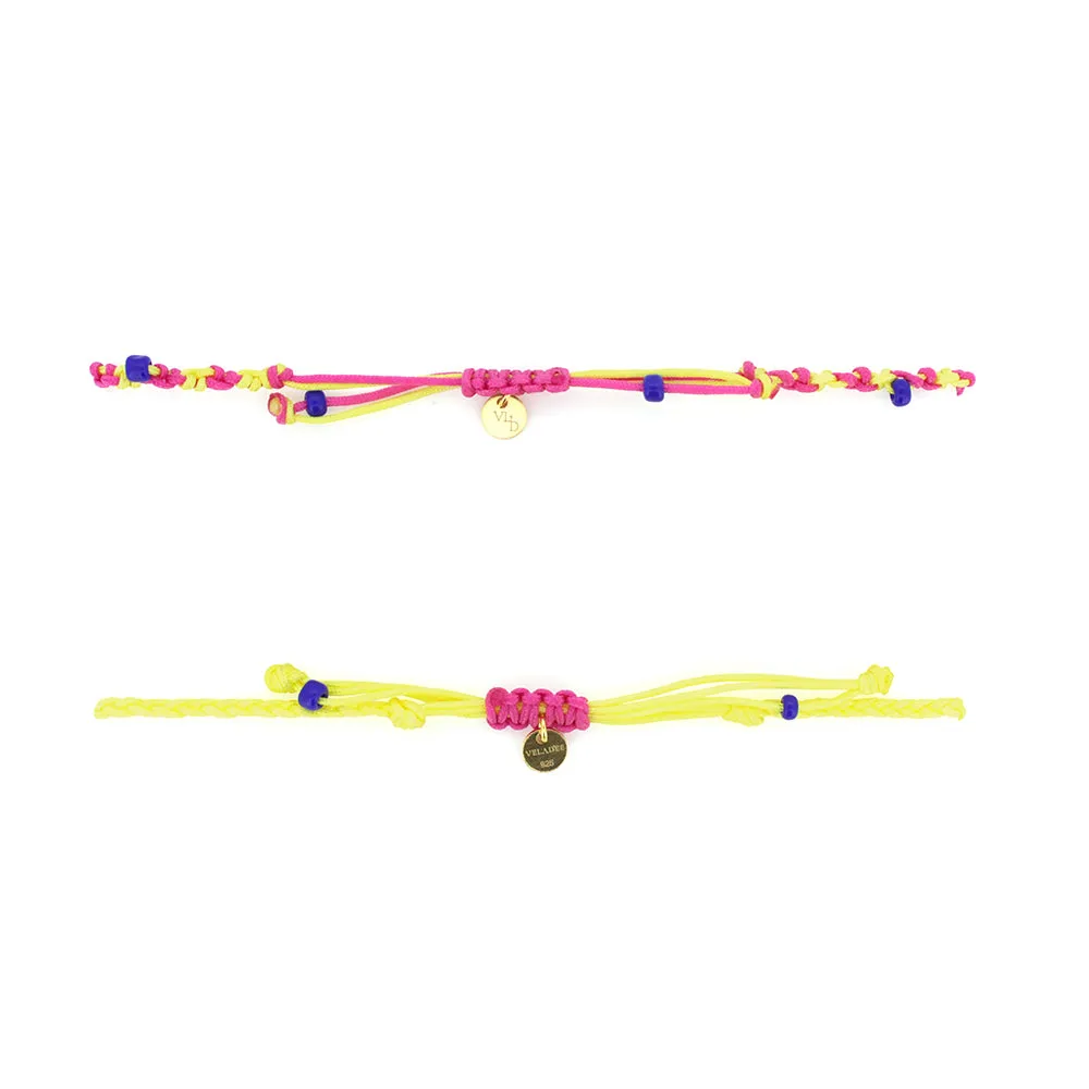 Tridevi Lakshmi Colorful SET Bracelets |  Favora - Trinity