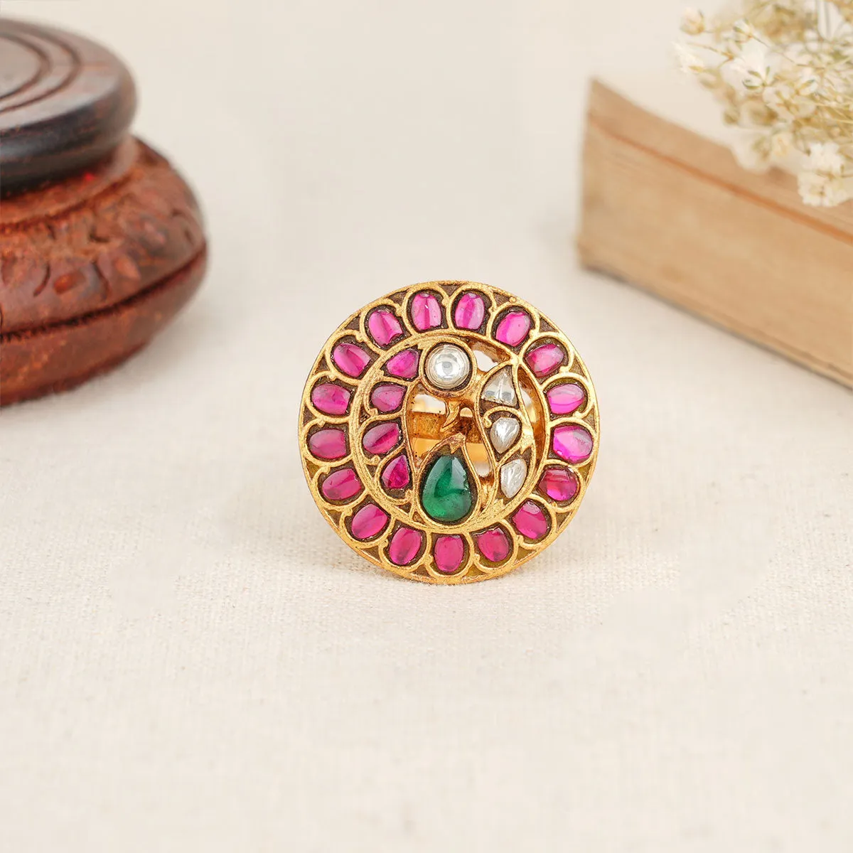 Vimalika Kundan Ring