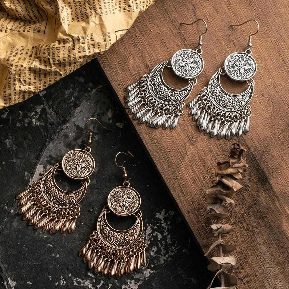 Vintage Bohemian Dangle Drop Earring