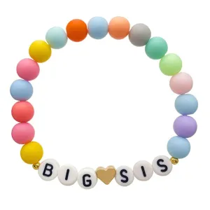 Wholesale Colorful Letter Heart Bracelets