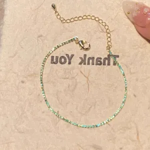 Wholesale Stacked colorful dopamine zircon bracelet twist knot bracelet