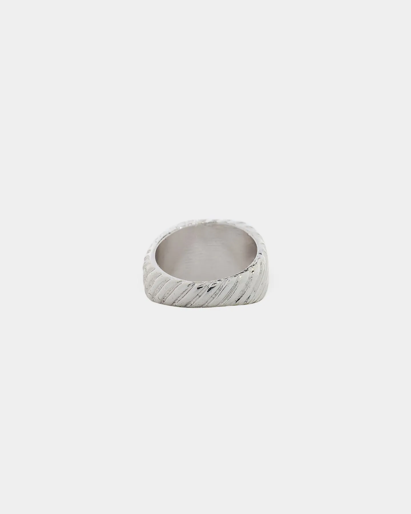 Wild for the Weekend Scripted Crystal Ring Pack Silver