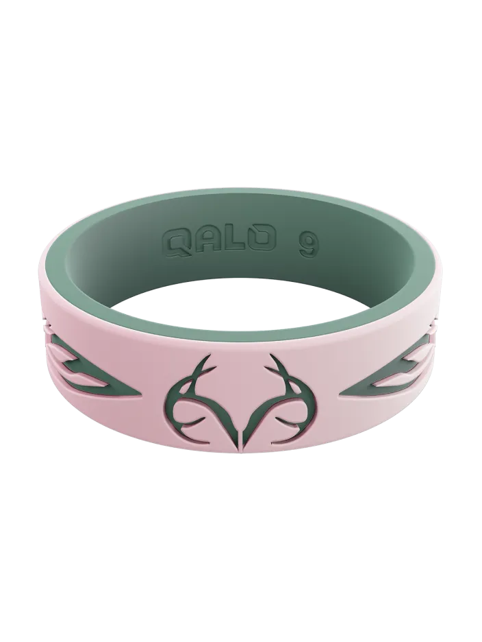 Women's Realtree Tail Feather Silicone Ring