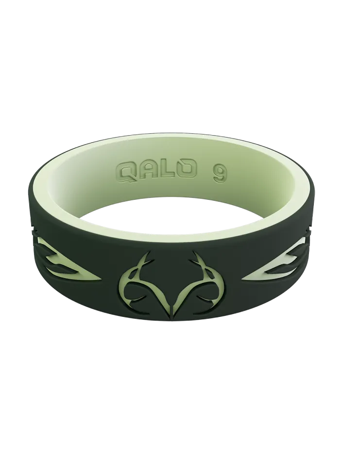 Women's Realtree Tail Feather Silicone Ring