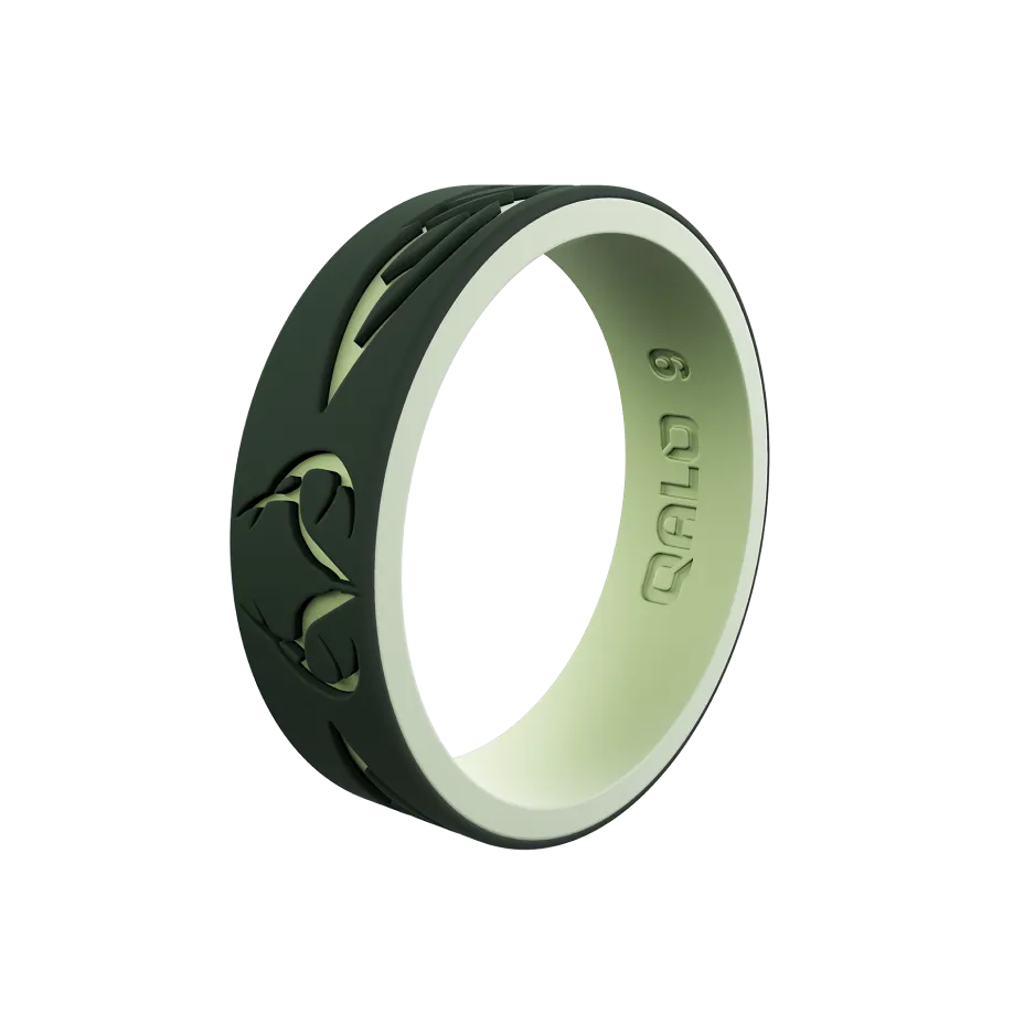 Women's Realtree Tail Feather Silicone Ring