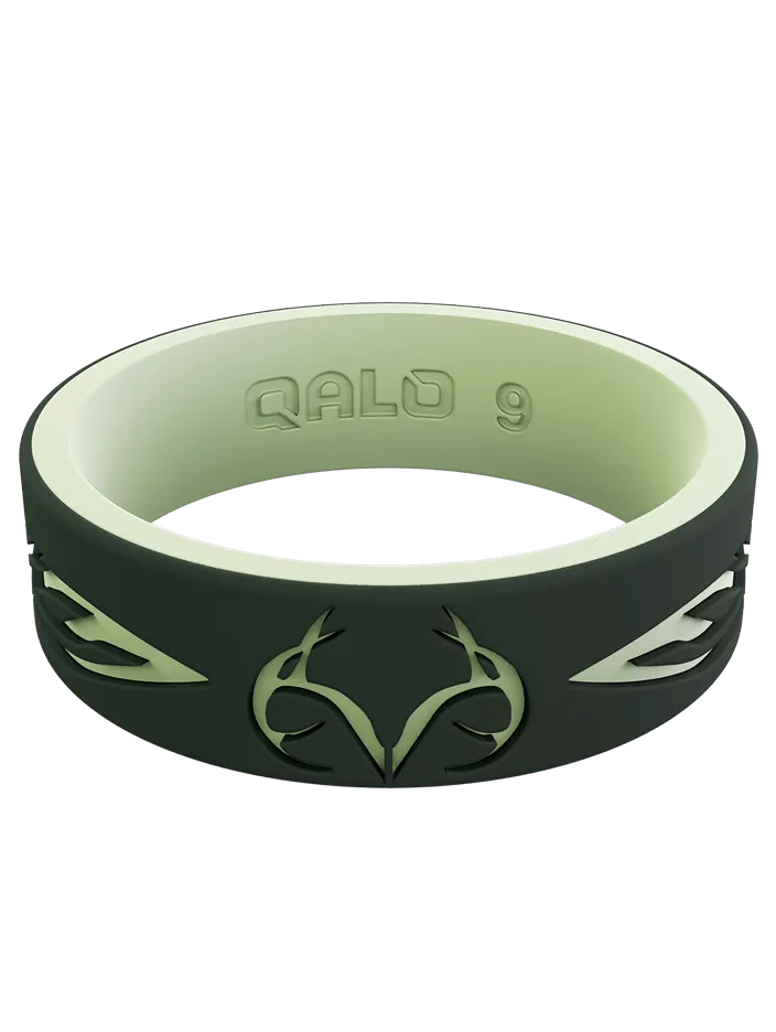 Women's Realtree Tail Feather Silicone Ring