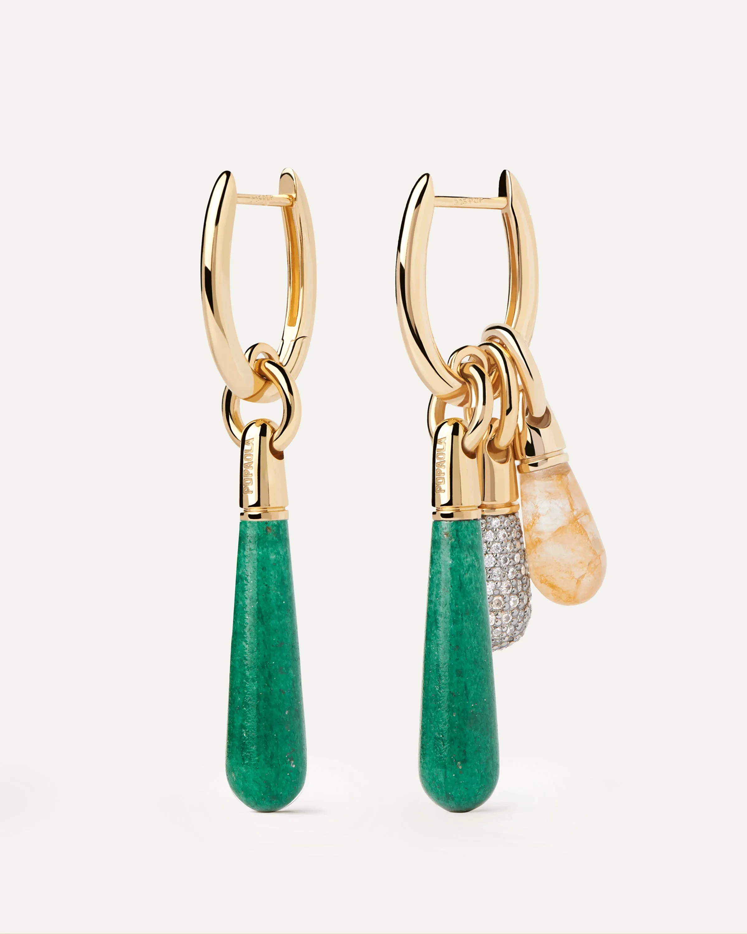 Yellow Aventurine Drop Pendant