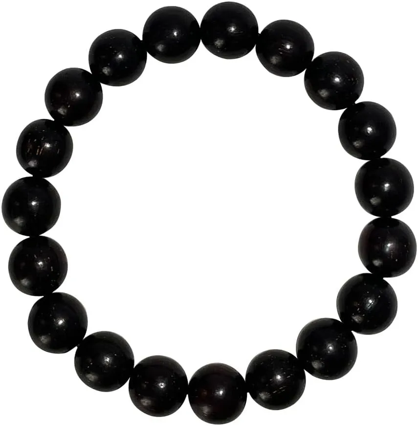 Zhetwour Prayer Bucket Bead Bracelets for Men and Women Buddhist Mala Natural Wood Beaded Tibetan Buddha with Separating Beads for Meditation